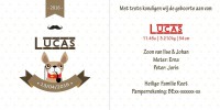 Hipster geboortekaart 2
